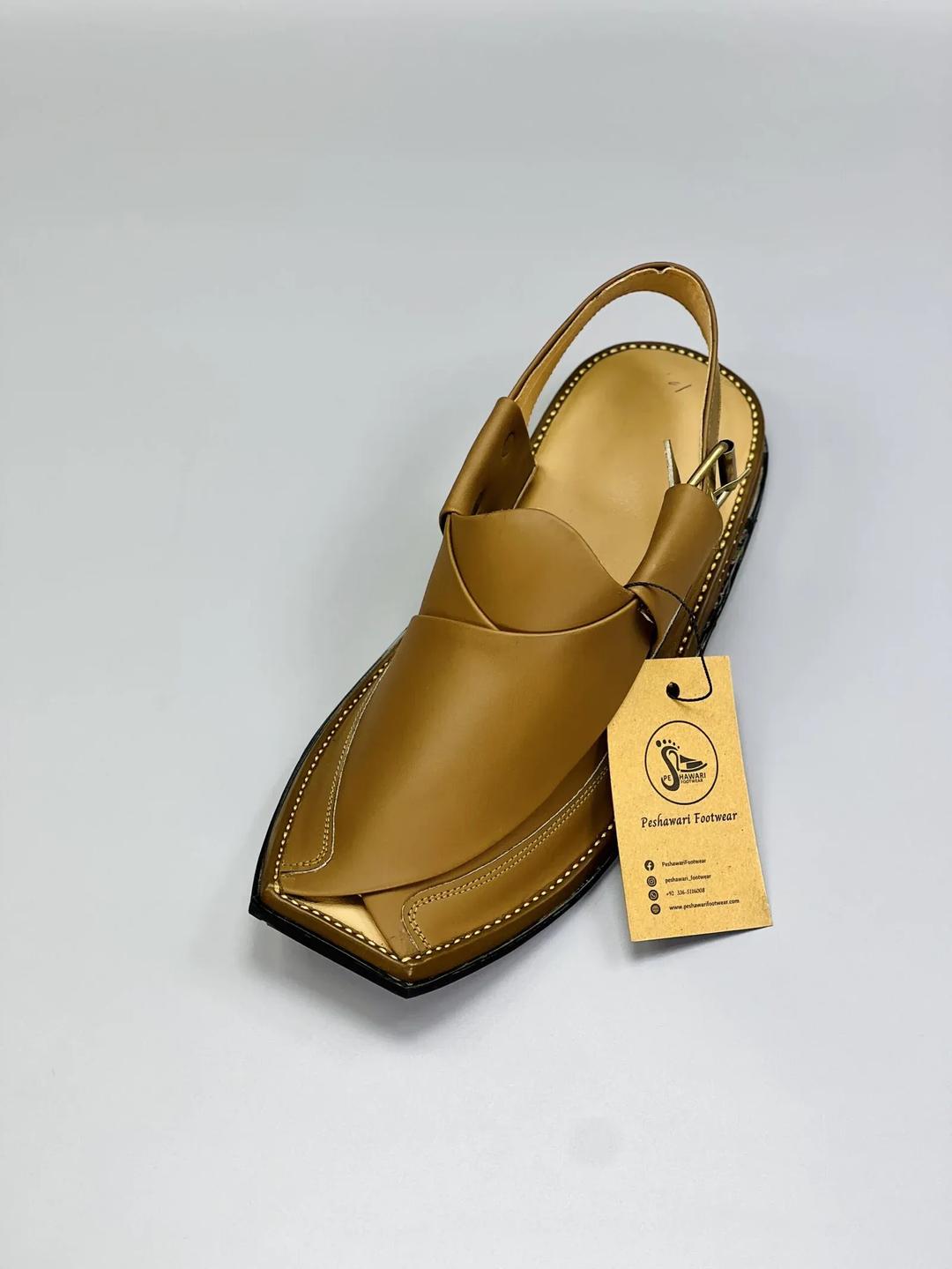 Peshawar Zalmi Inspired Yellow Peshawari Chappal – Premium Leather