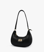 Chic Black Shoulder Bag for Girls – Stylish Daily Carry Mini Bag