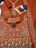 Batik Winter Collection 2025 – 3 Pc Women’s Dhanak Embroidered Suit