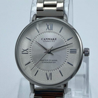 Premium Stainless Steel Quartz Watch – Water Resistant