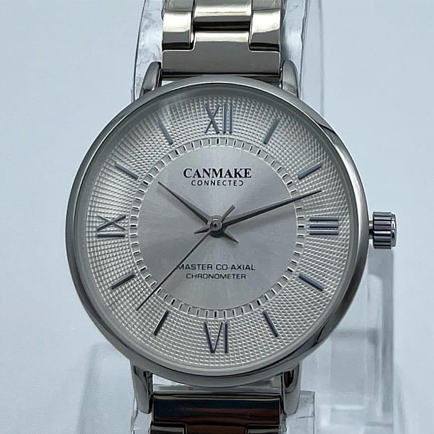 Premium Stainless Steel Quartz Watch – Water Resistant