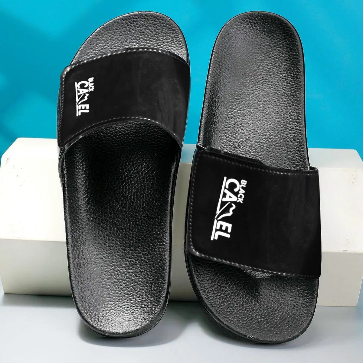 Black Camel Magic Style Slide Flip Flop