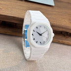 Aura White – Men’s Elegant Quartz Watch | StepInshoo