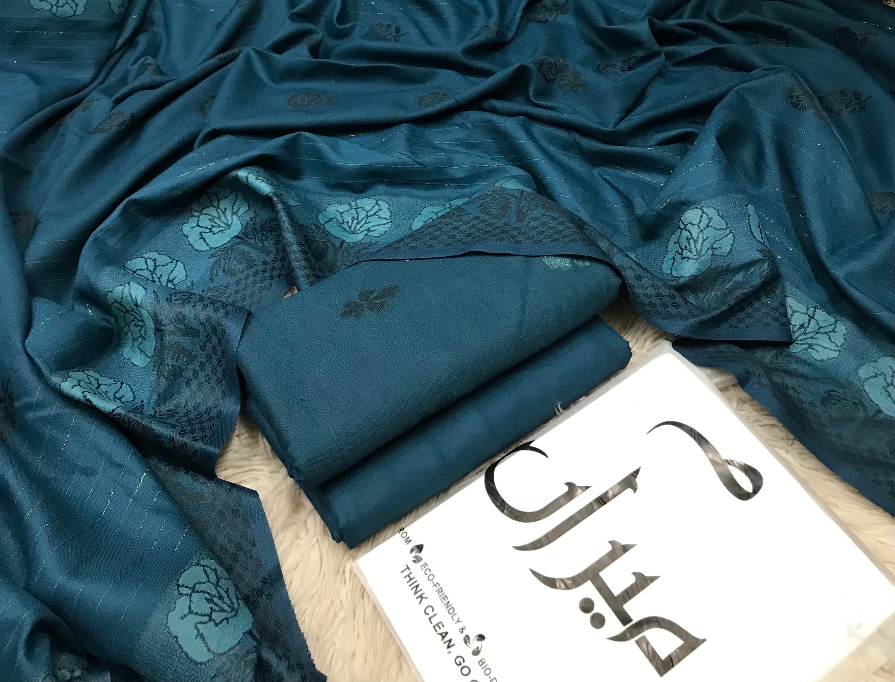 Fabric best Quality Dhanak mariana 3pc Dhanak winter Collection 2k25 Woman Clothes