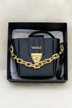 ChicStep – Single PU Leather Shoulder Bag with Chain