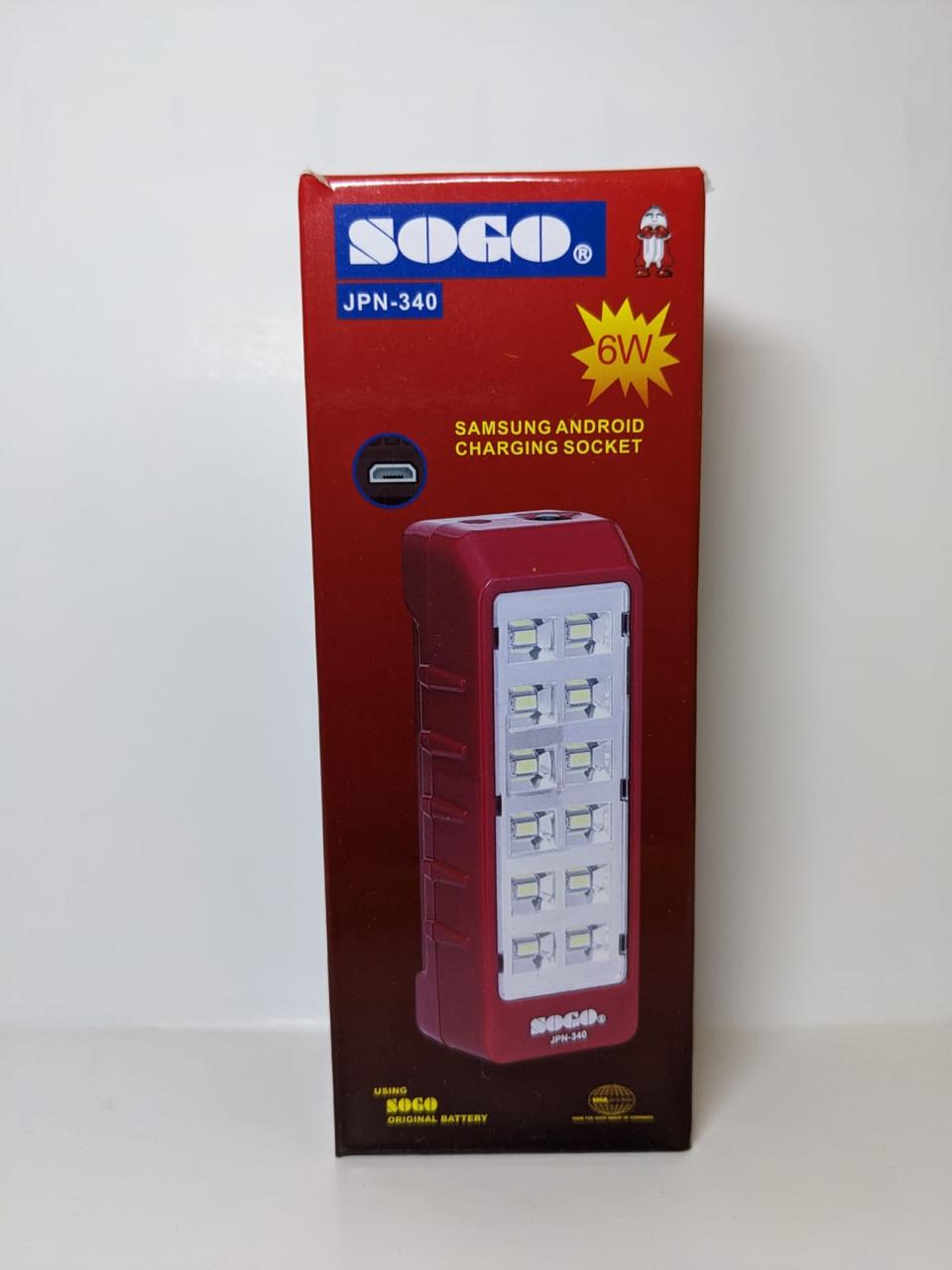 Sogo Rechargeable Emergency Led Lantern Light ( JPN 340 )